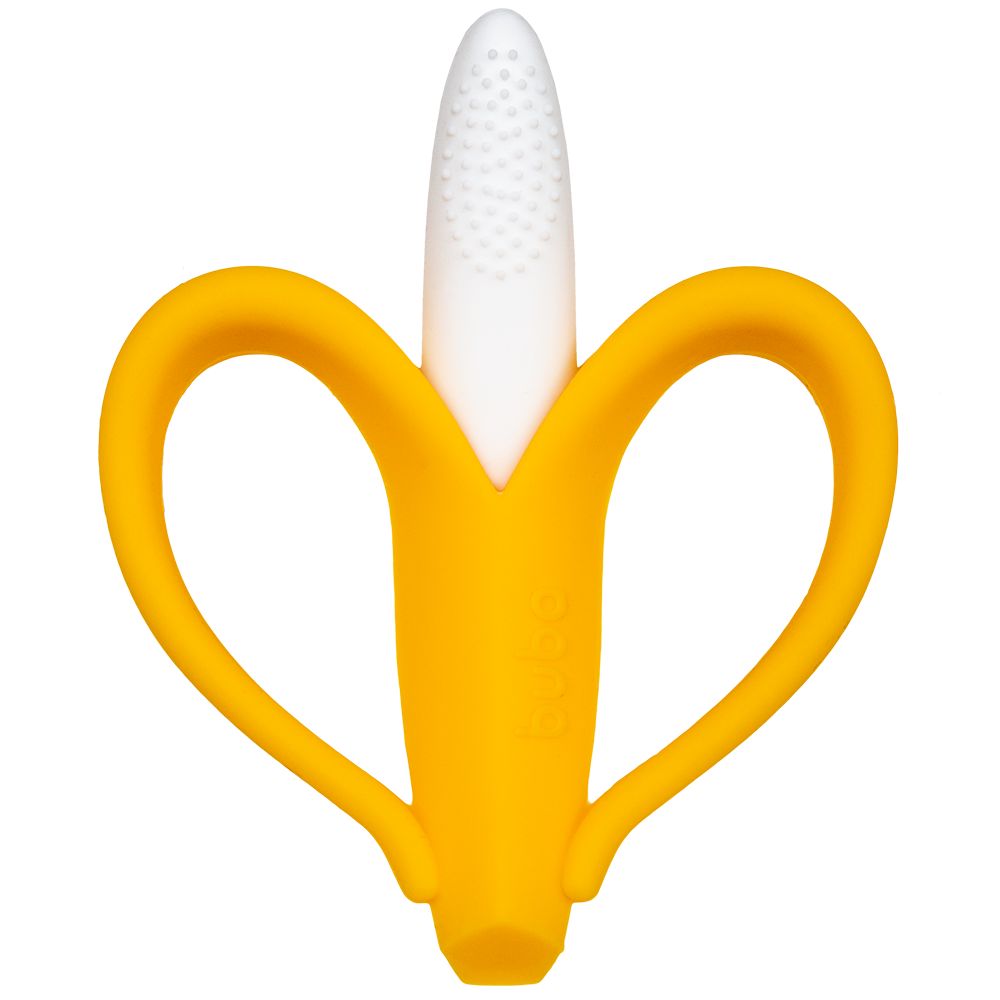 Mordedor Bebê Massageador de Gengiva Banana - Buba