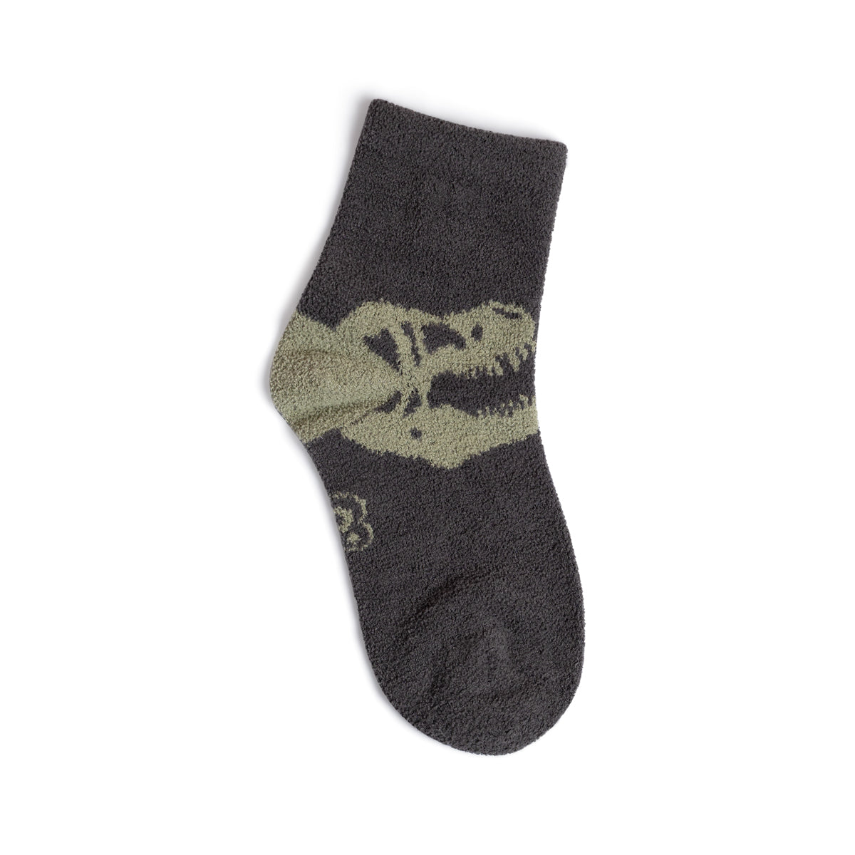 Meia Felpuda Infantil Menino 31-34 Dinossauro - Pimpolho