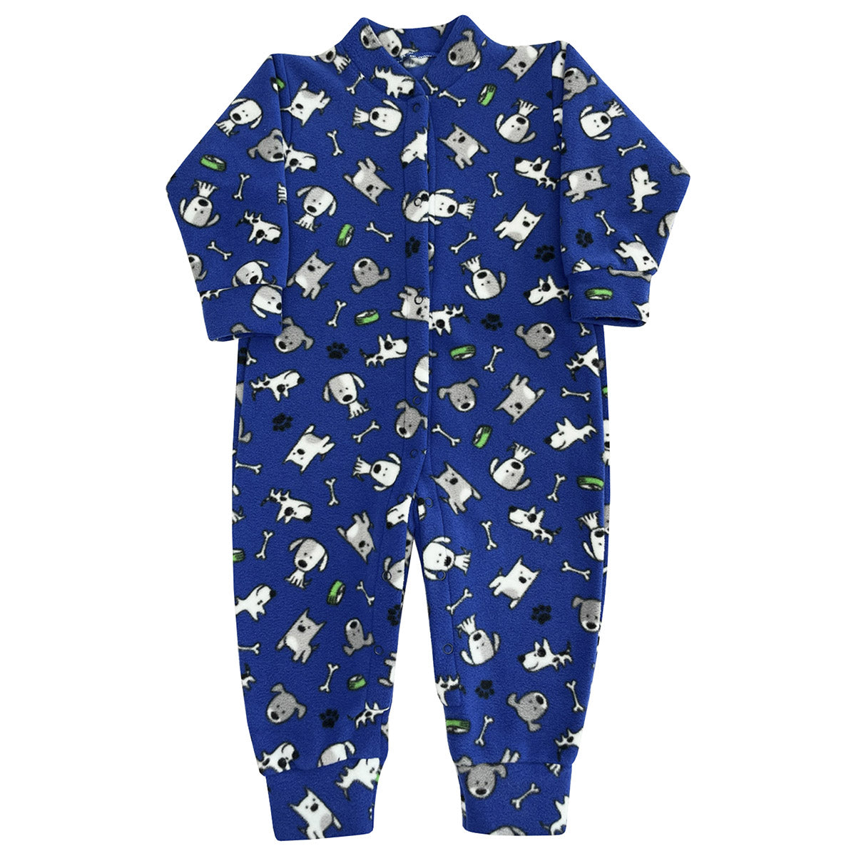 Macacão Pijama Infantil Menino em Soft Cachorro - Odicon