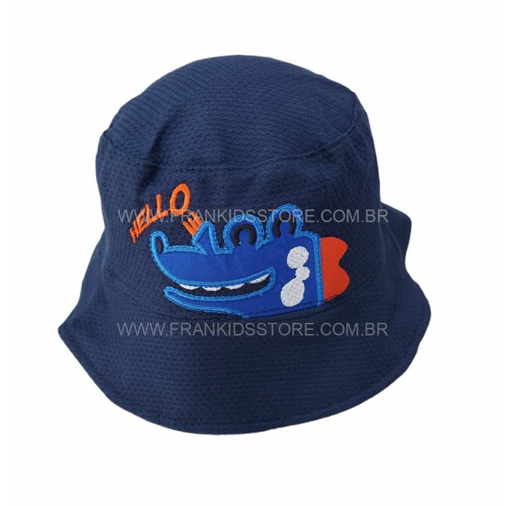 Chapéu Primeiros Passos Marinho Dino - Everly