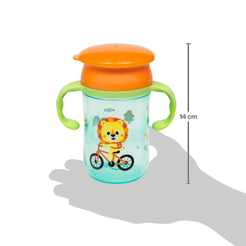 Copo de Transição Antivazamento Bebê 360º Buba Zoo Leão - Buba