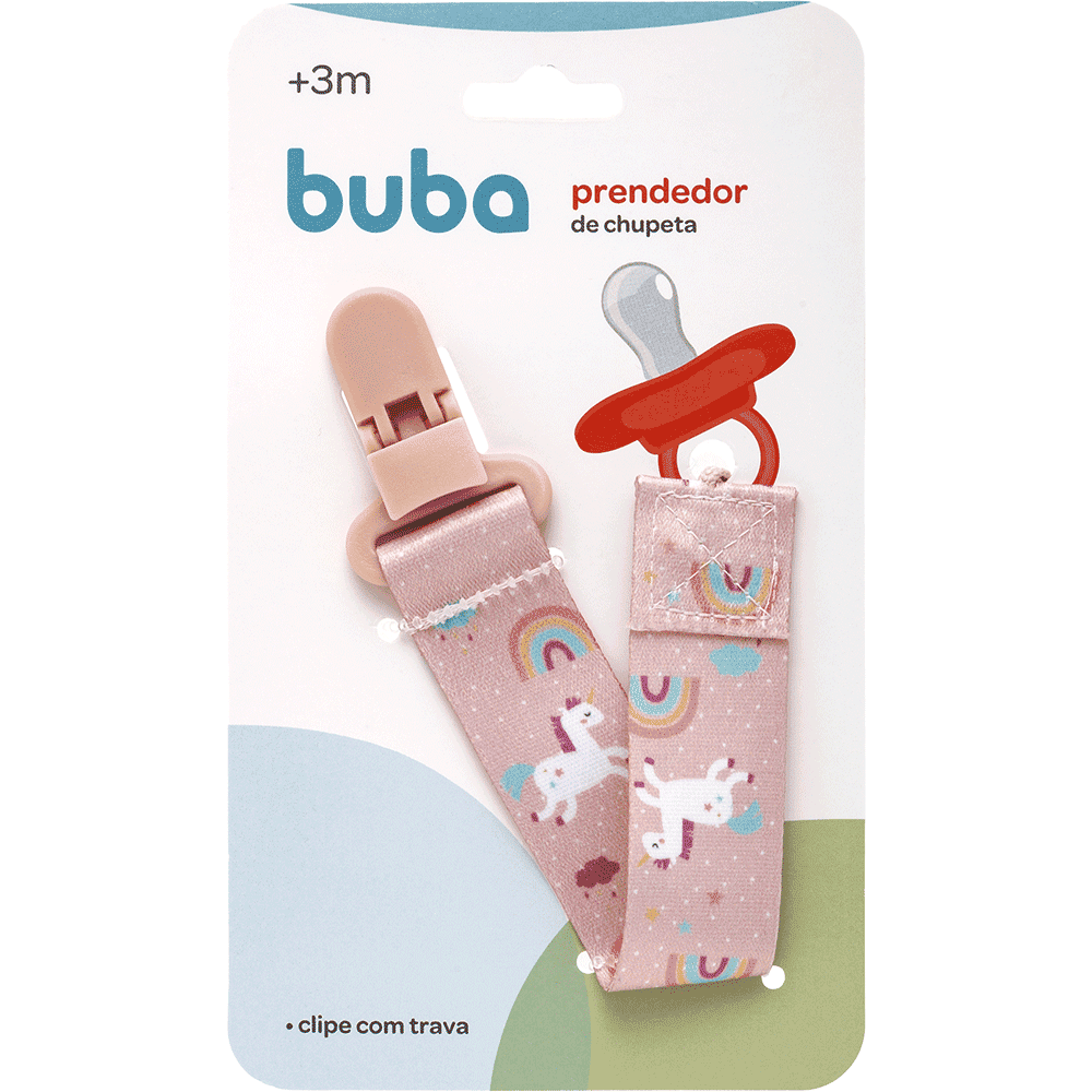 Prendedor de Chupeta Magic Unicórnio - Buba