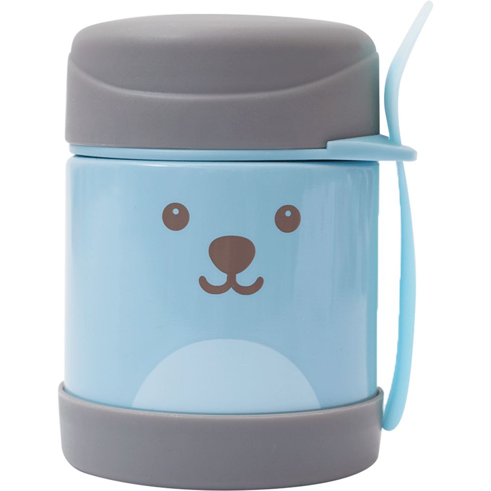Pote Térmico Infantil Inox Com Garfo Gumy - Buba