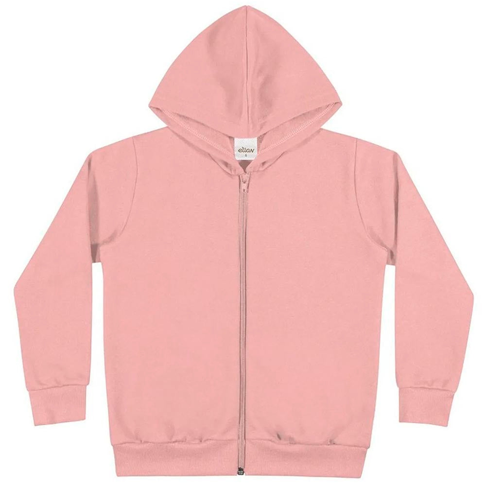 Jaqueta Infantil Lisa em Moletom Peluciado  - Elian