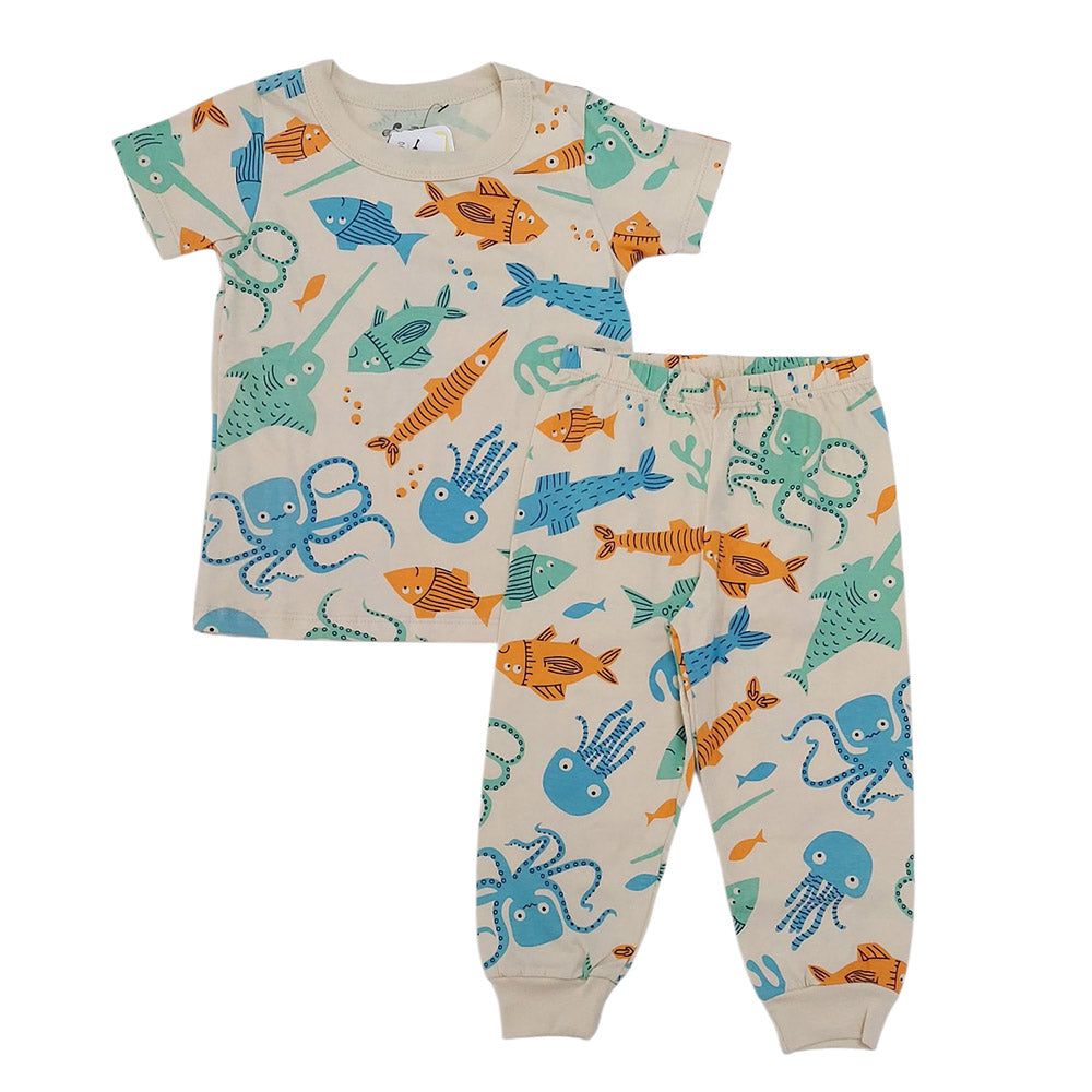 Pijama Infantil Menino Estampado Fundo do Mar - Have Fun