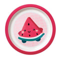 Prato Bebê Infantil Raso Frutti Melancia - Buba