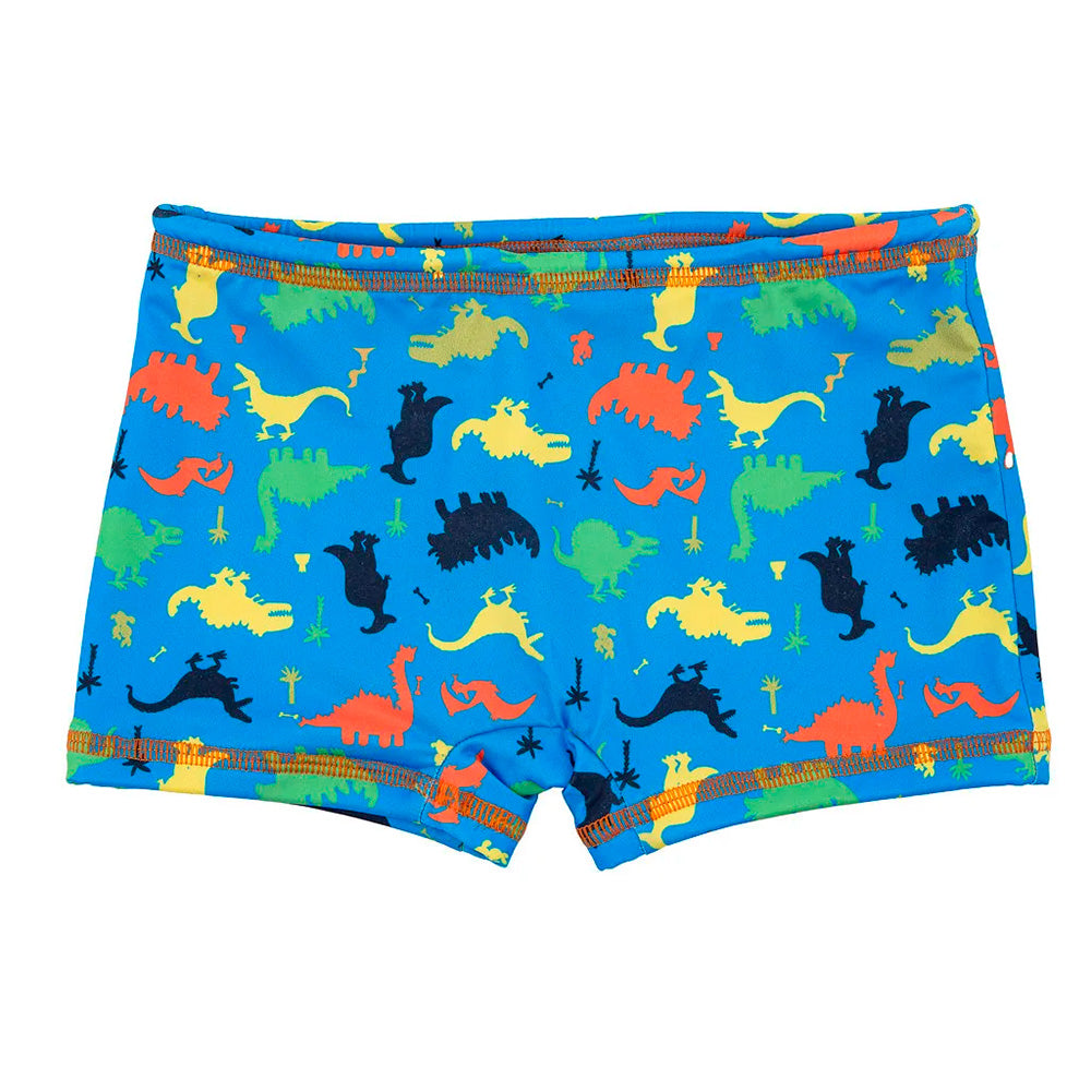 Sunga Boxer Bebê Com Proteção UV 50+ Dinos - Everly