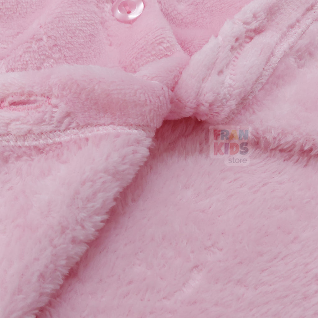 Conjunto Bebê Menina Casaco em Pelo e Calça Soft - Have Fun