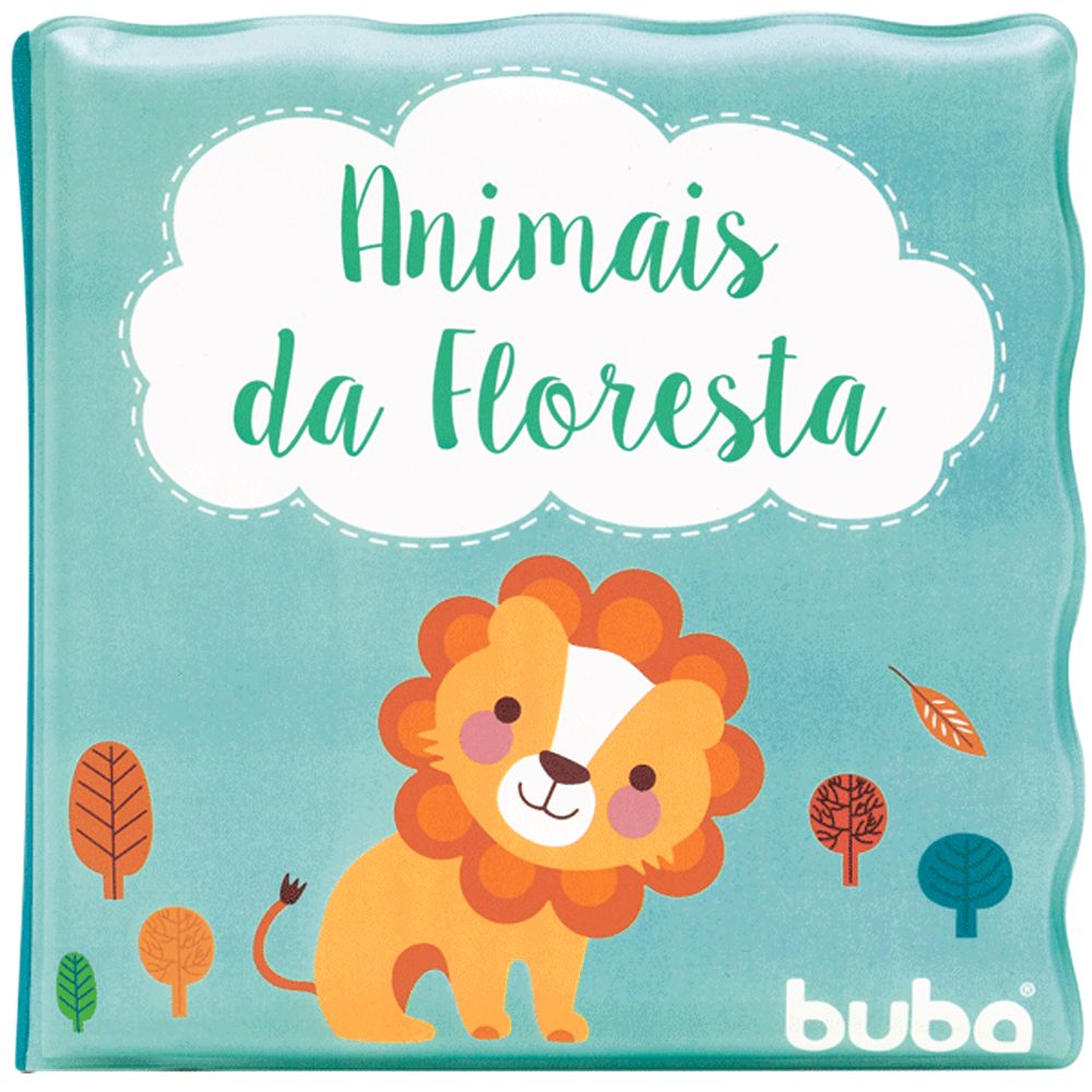 Livro de Banho Bebê Animais da Floresta - Buba