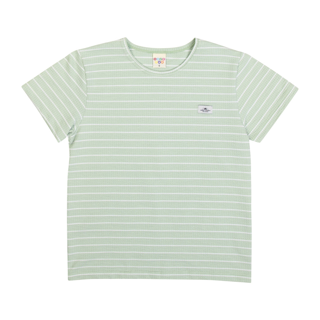 Camiseta Infantil Menino Malha Canelada Listrada - Have Fun