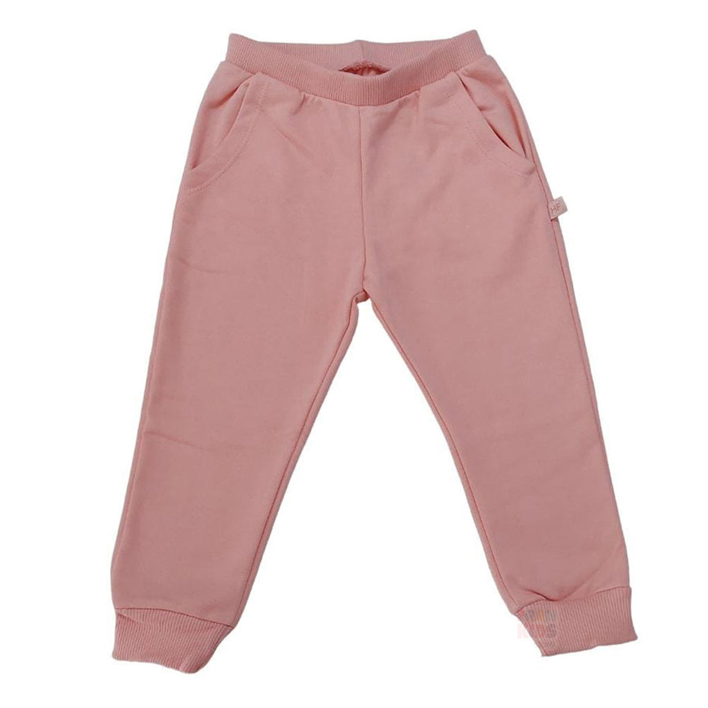 Calça Infantil Menina Moletom Peluciado Rosa - Have Fun