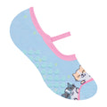 Meia Sapatilha Antiderrapante Infantil Menina Gatos - Selene