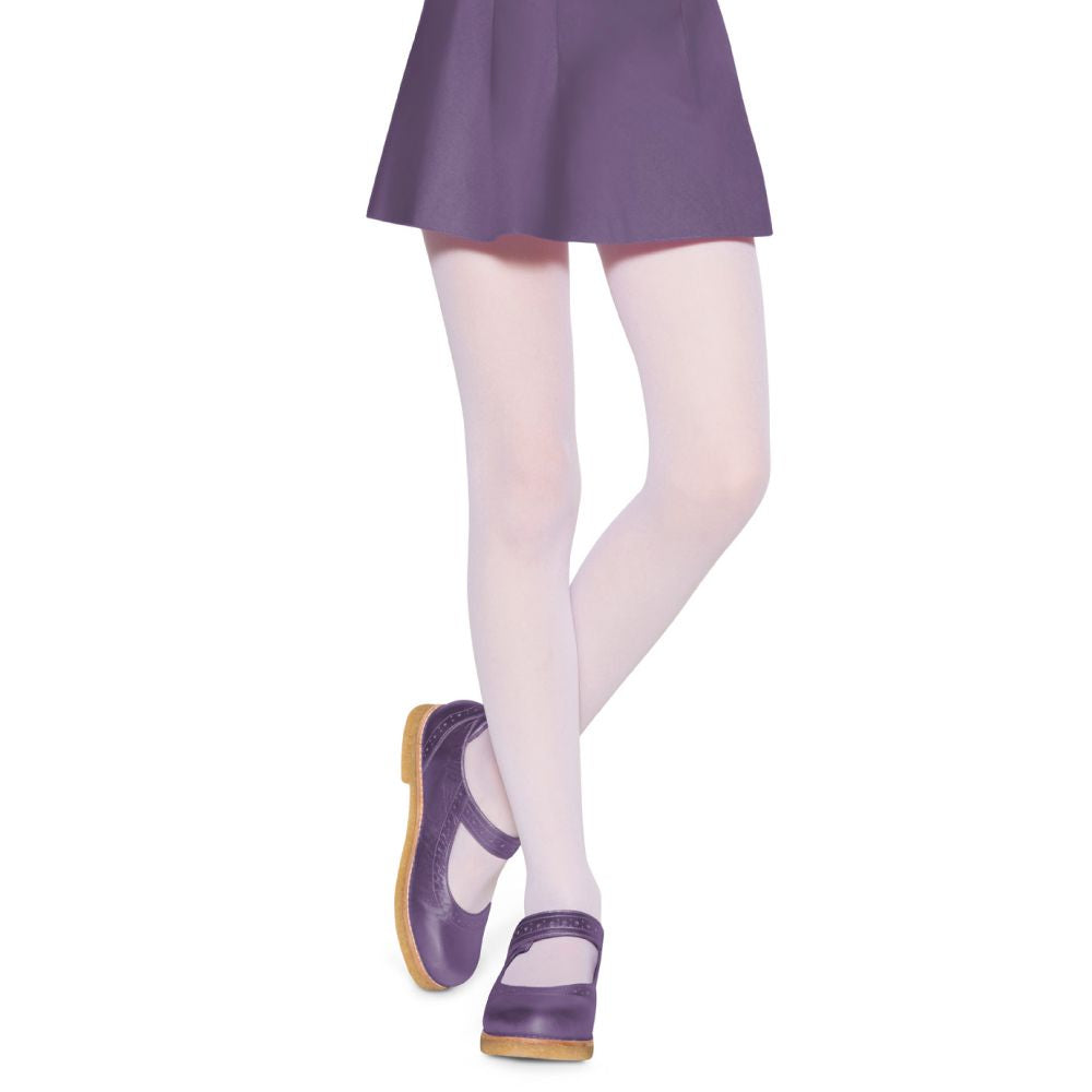 Meia-Calça Fio 20 Fina Infantil Menina Lisa Lobinha - Lupo