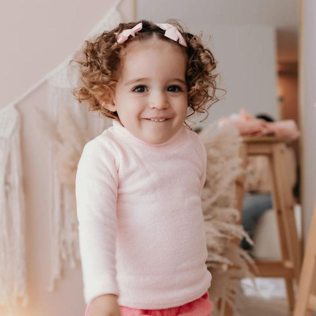Blusa Infantil Grossa de Inverno Soft Glacê - Rosebud