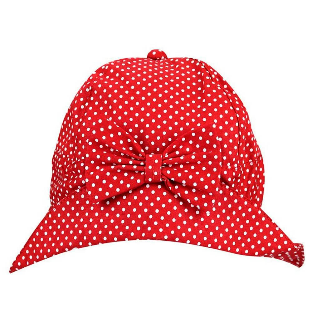 Chapéu Primeiros Passos Poá C/ Laço - Everly