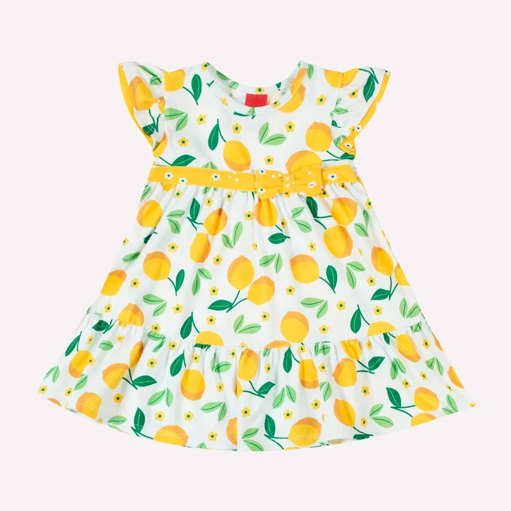 Vestido Infantil Menina Limões - Kyly