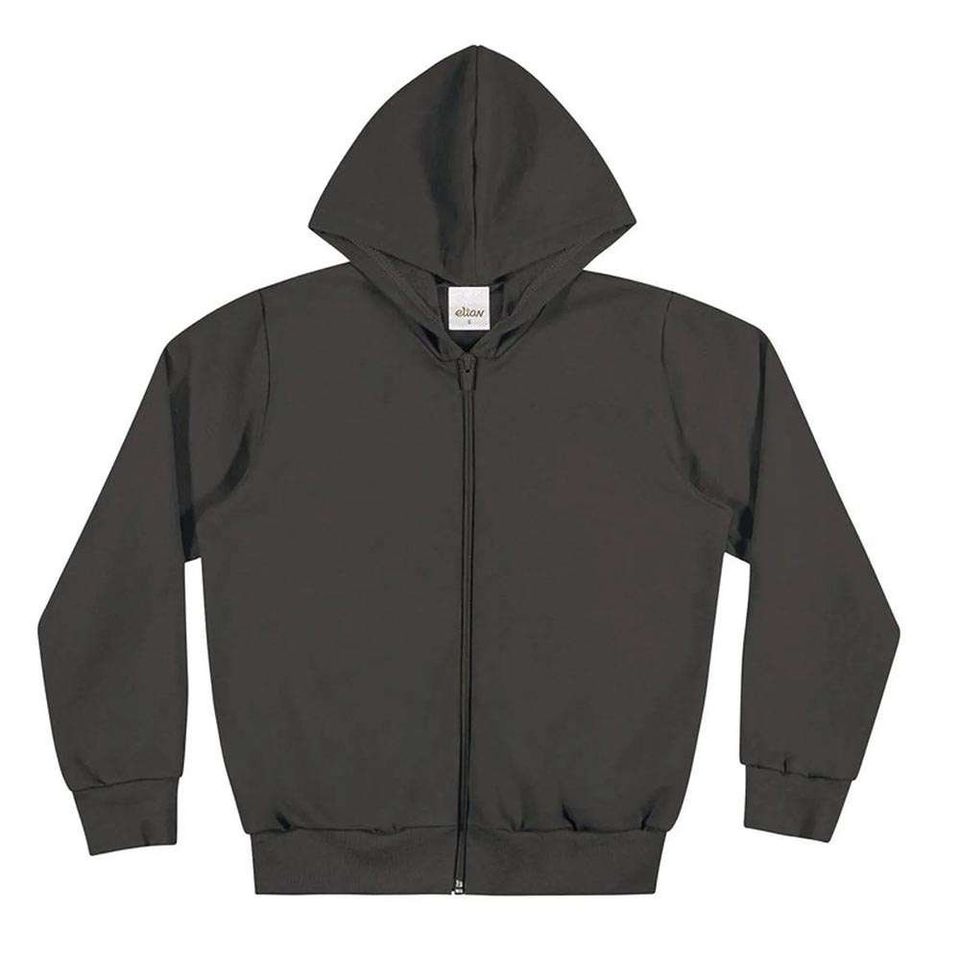 Jaqueta Infantil Lisa em Moletom Peluciado  - Elian