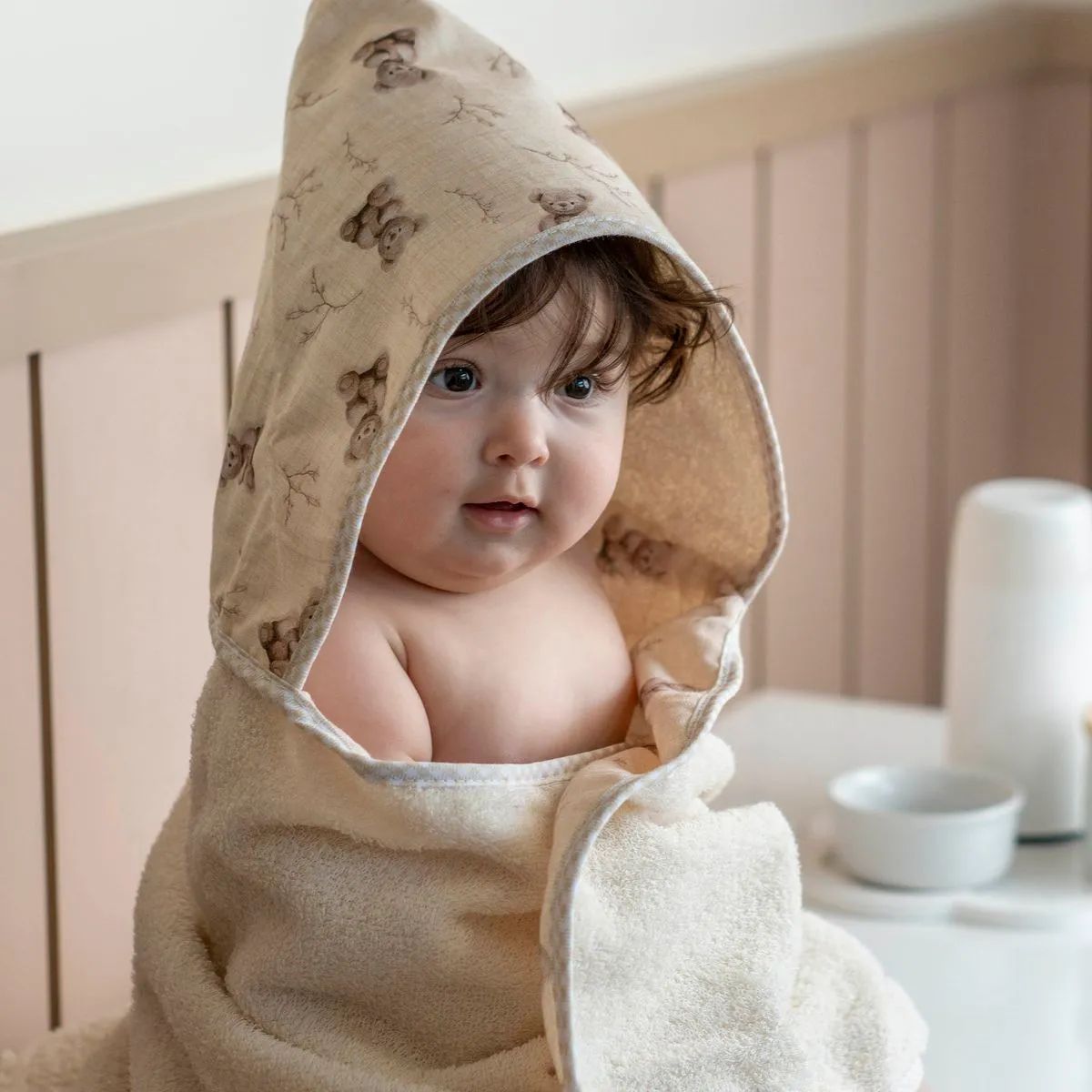 Toalhão De Banho Bebê Felpa Soft 68CMX1,05M Fábula - Baby Joy