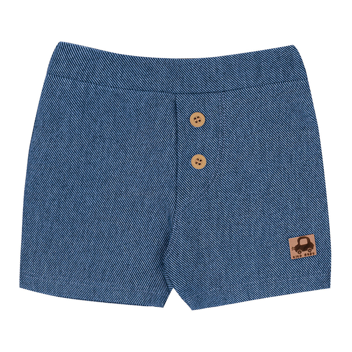 Bermuda Bebê Menino Molecotton Jeans - Kiko Baby