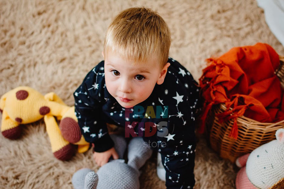 Blusão de Inverno Forrado Infantil Quentinho Estrelas - MUM