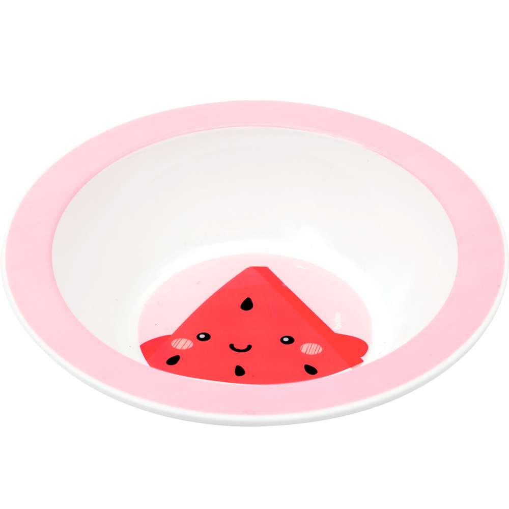 Prato Bebê Infantil Bowl Frutti Melancia - Buba