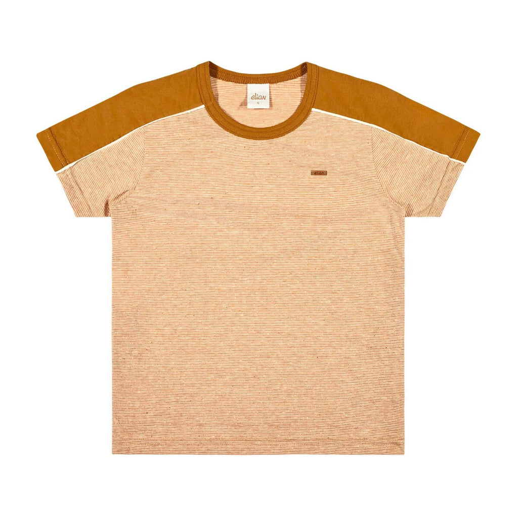 Camiseta Curta Infantil Menino Meia Malha Botonê - Elian