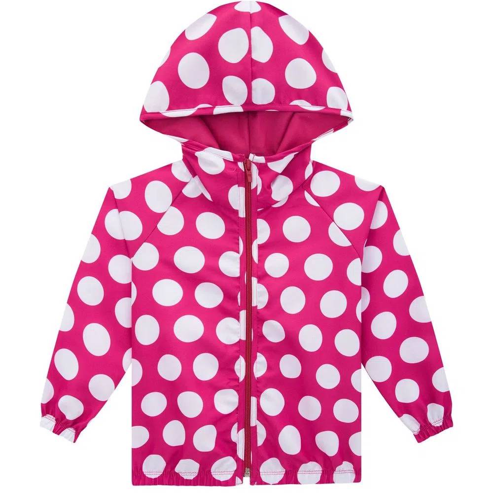 Jaqueta Corta Vento Menina em Tactel - Kyly
