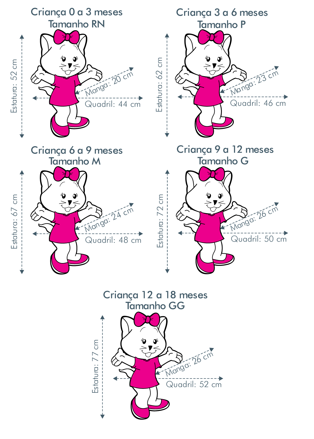 Macacão Soft Bebê Menina Arco-íris Coração - Rosebud