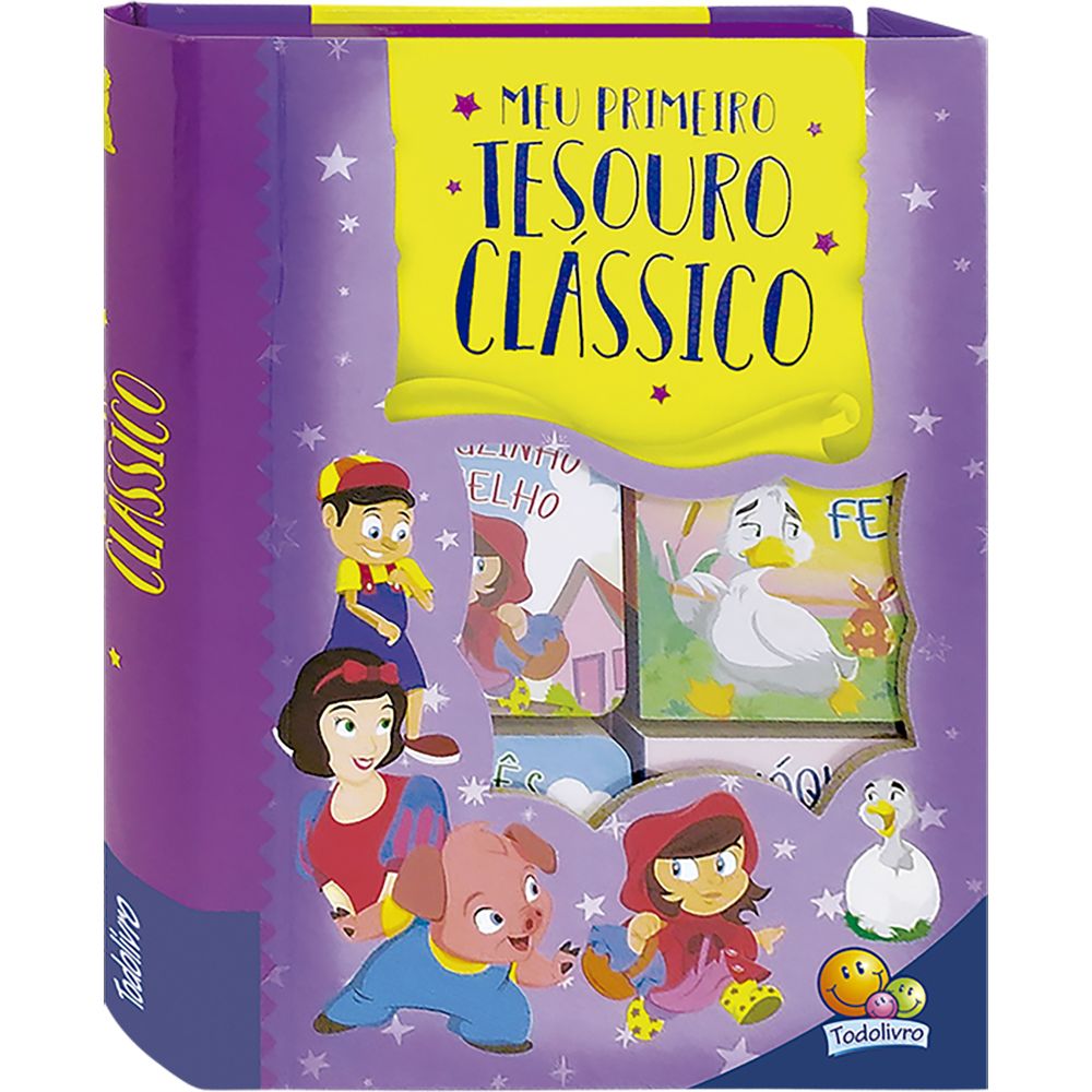 Livros Primeiro Tesouro Clássico Box C/6 Livrinhos - Todolivro