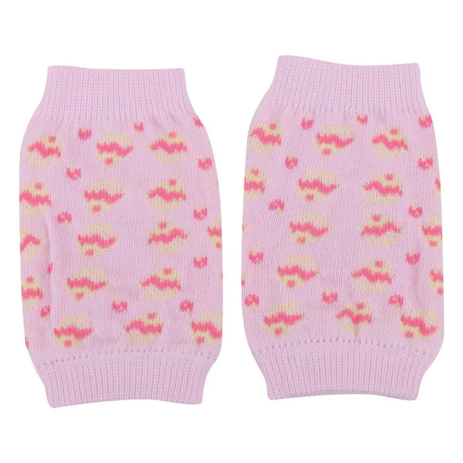 Joelheira Bebê Menina Antiderrapante Cupcake - Pimpolho
