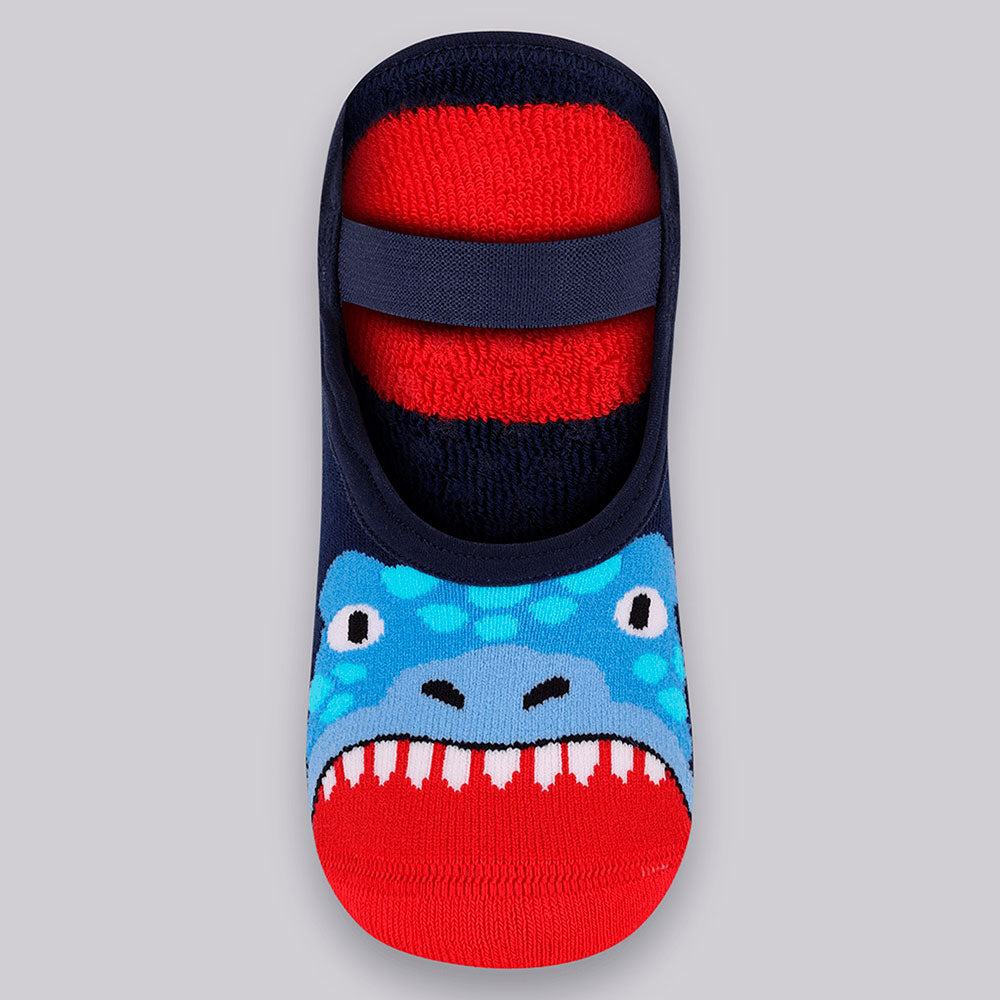 Meia Sapatilha Antiderrapante Infantil Menino - Lupo