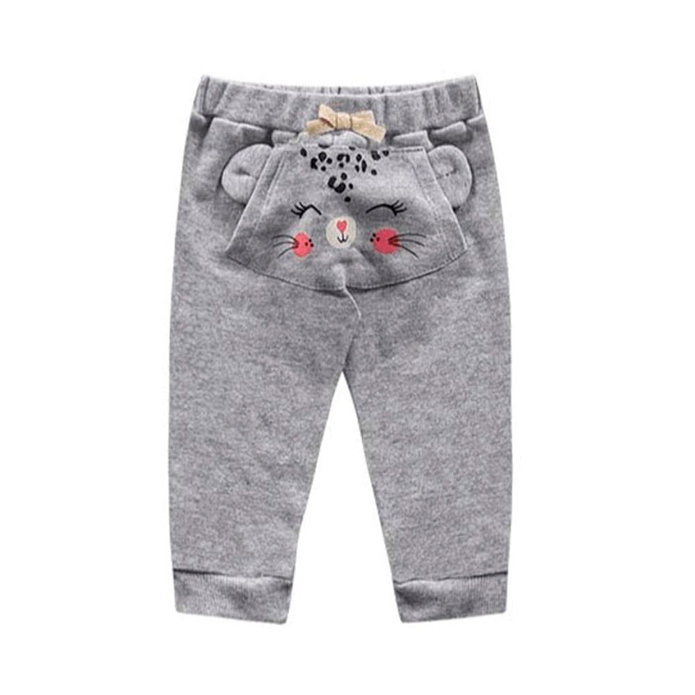 Calça Bebê Menina Moletom Peluciado Oncinha - Kiko e Kika