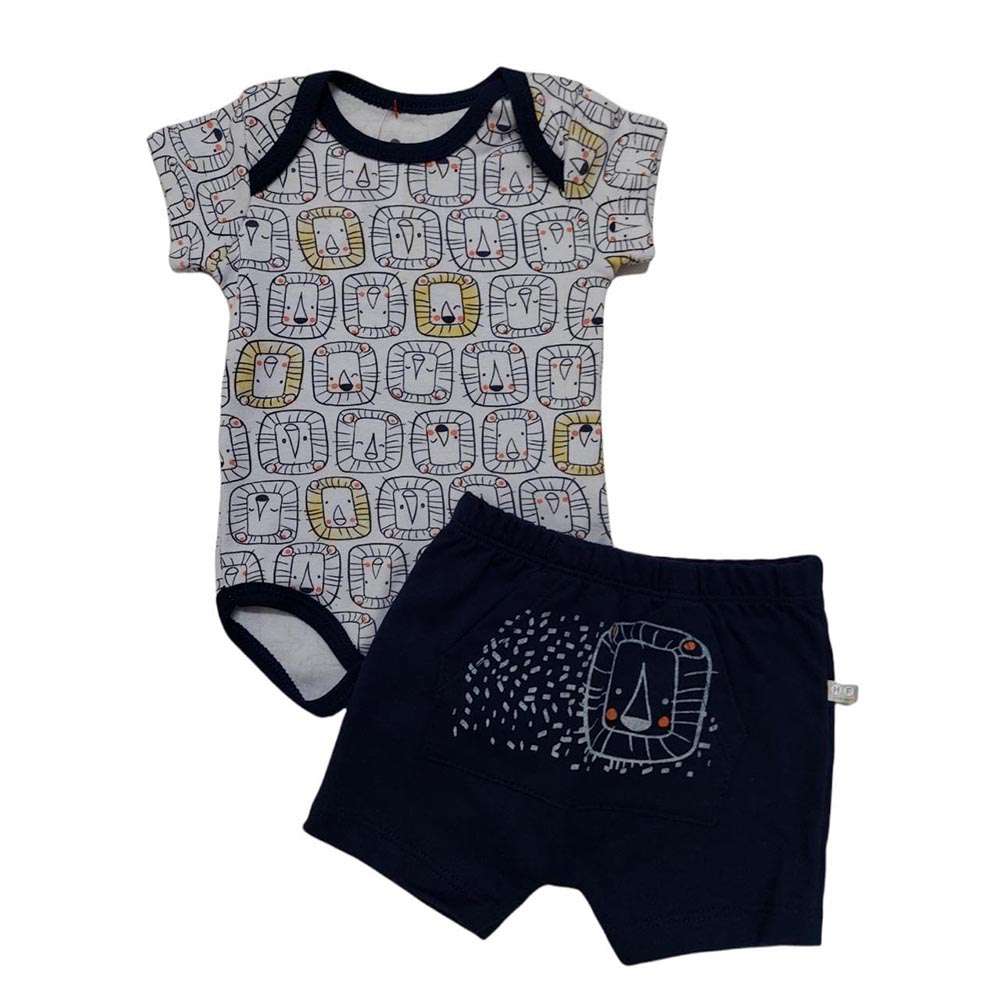 Conjunto Body e Bermuda Leão - Have Fun