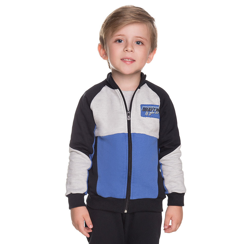 Conjunto Infantil Menino Moletom Peluciado Draft - Have Fun