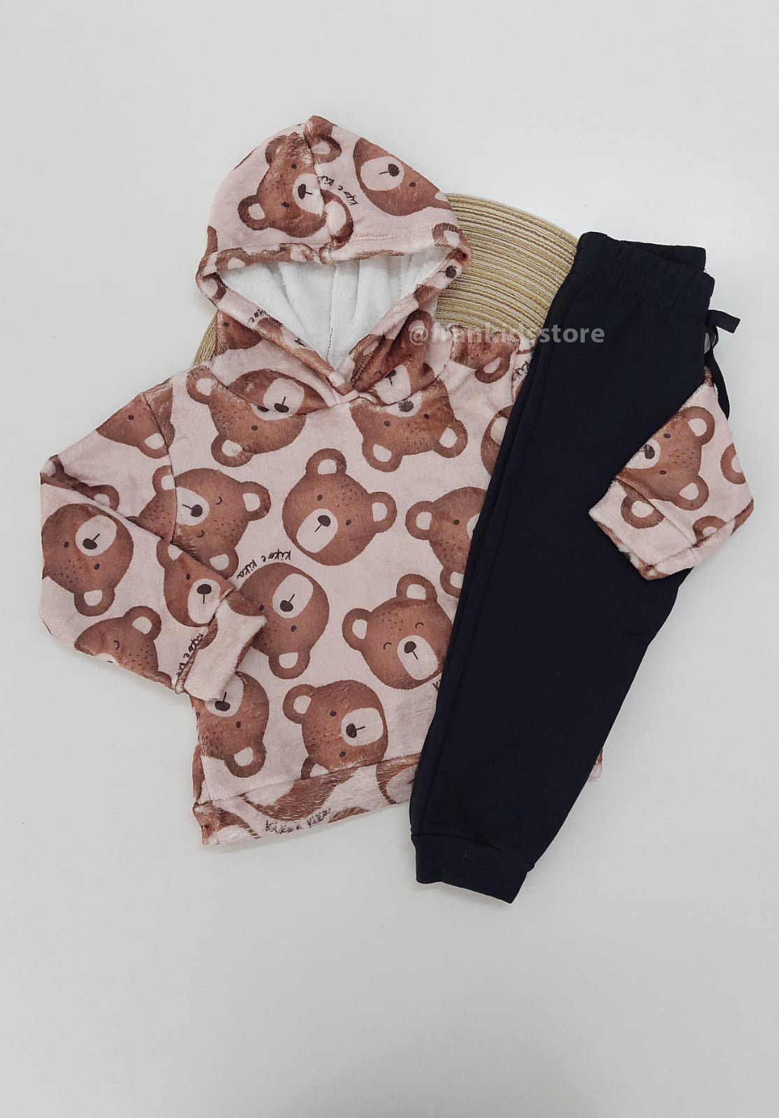 Conjunto Menino Blusão Fleece e Calça Moletom - Kiko e Kika
