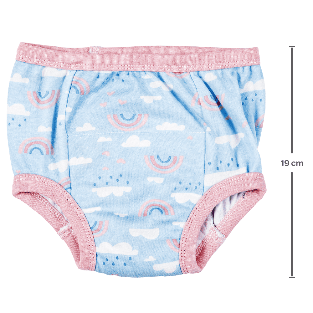 Calcinha de Desfralde Treinamento Kit C/ 2 UN Rainbow - Buba