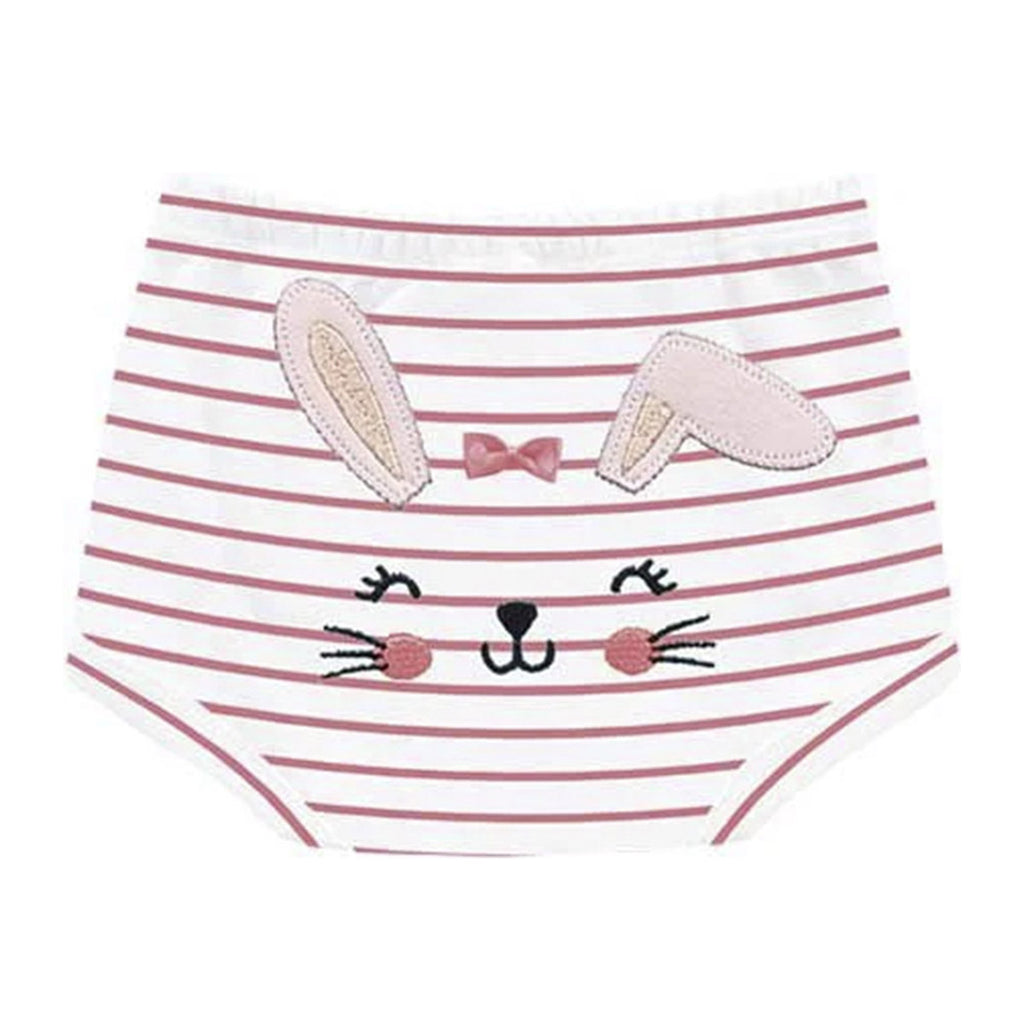 Short Cobre Fralda Suedine Listrado Coelhinha - Kiko Baby