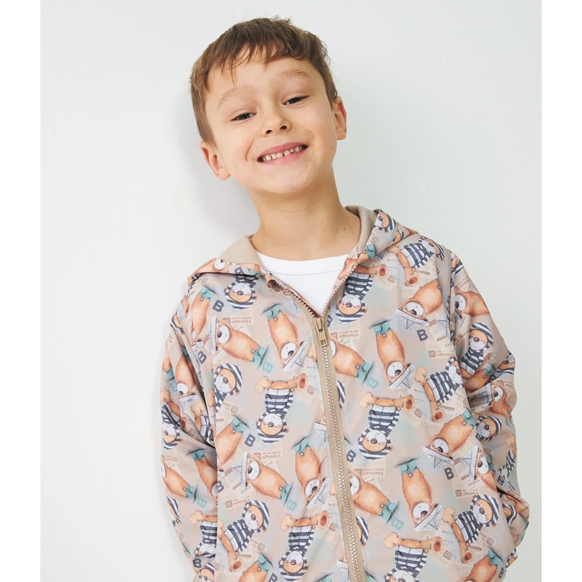 Jaqueta Corta Vento Nylon Infantil Soldadinho - Bebelândia