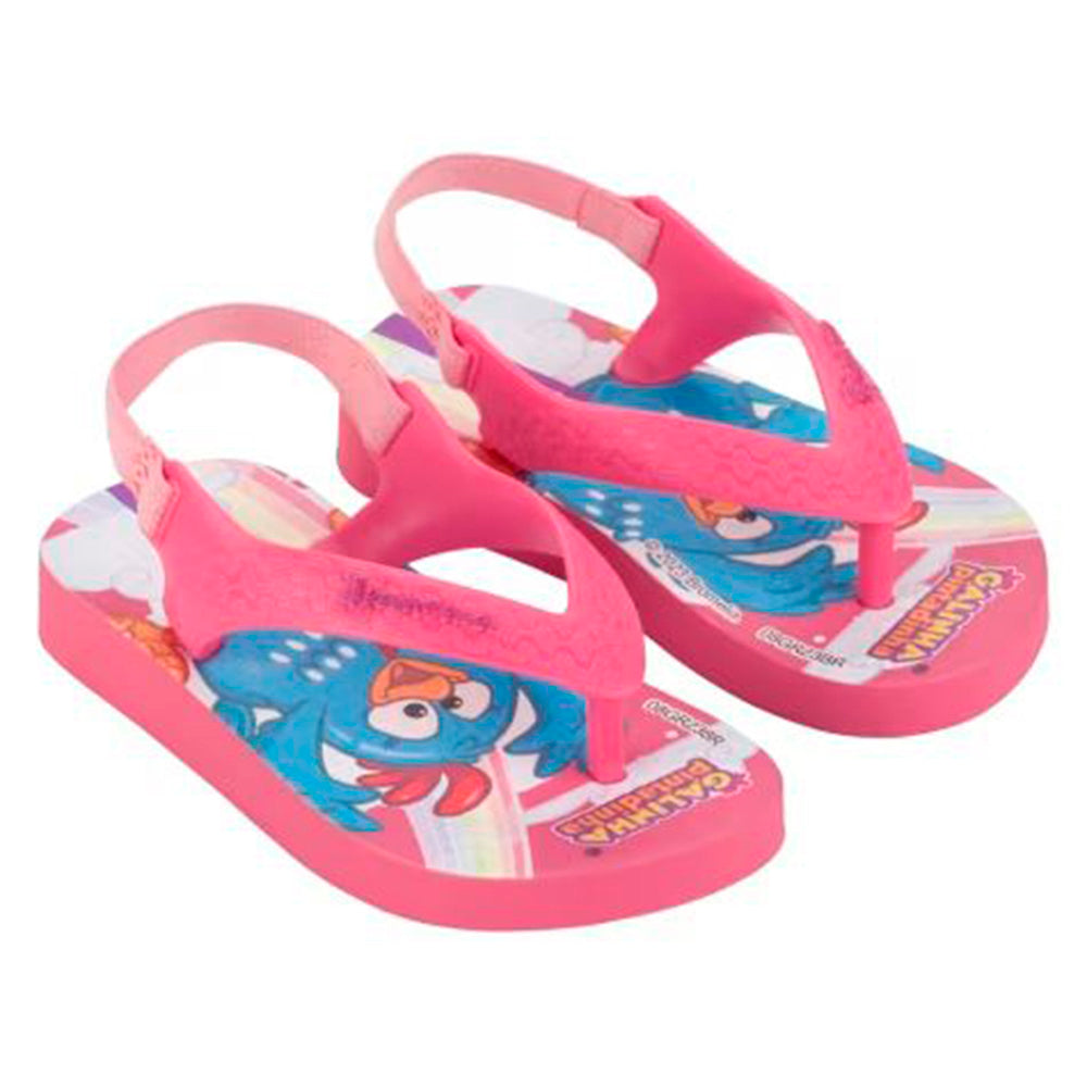 Chinelo de Dedo Menina Baby Galinha Pintadinha Rosa - Ipanema