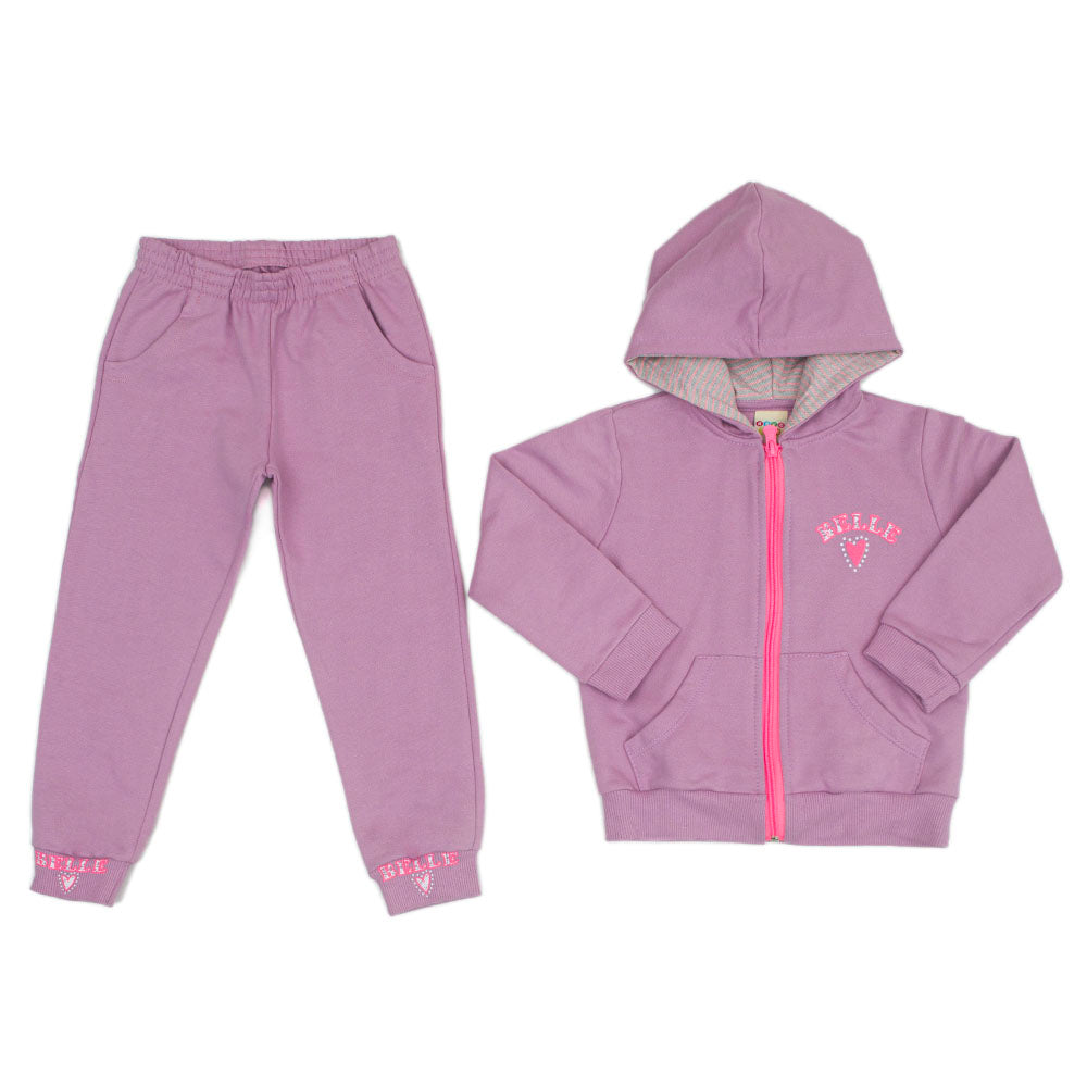 Conjunto Bebê Belle Jaqueta Calça Moletom Peluciado - Have Fun