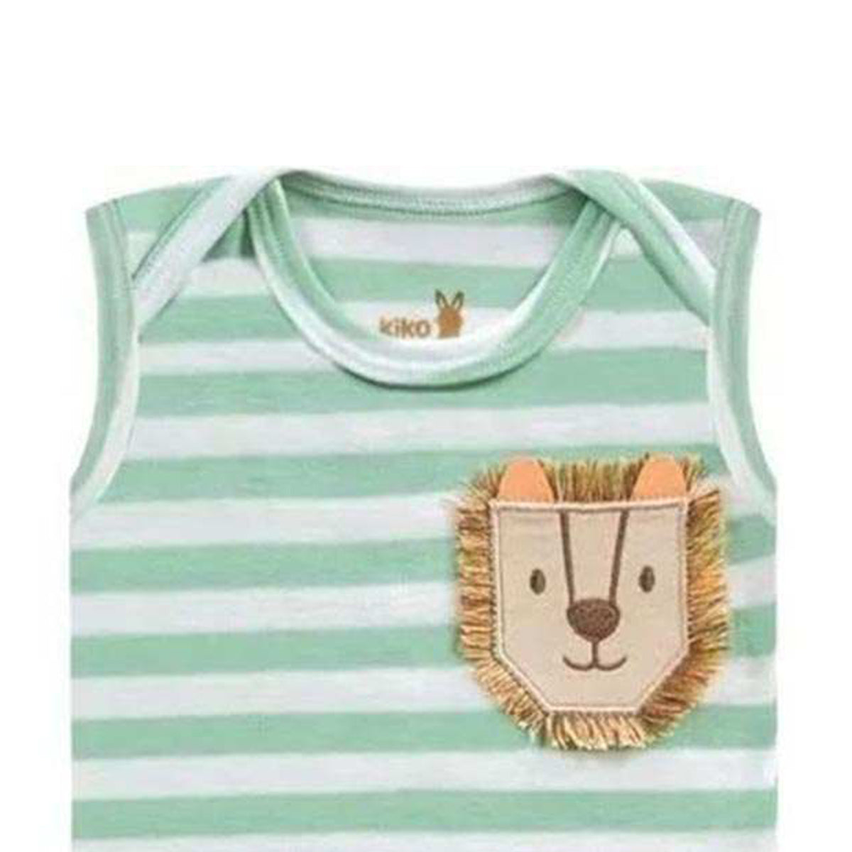 Body Regata Bebê Menino Leão - Kiko Baby