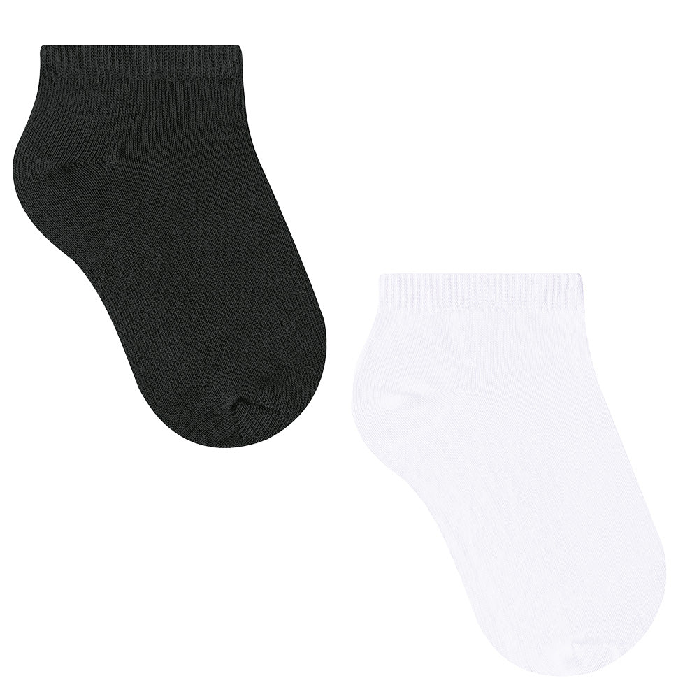 Meia Cano Curto Infantil Unissex Lisa - Selene