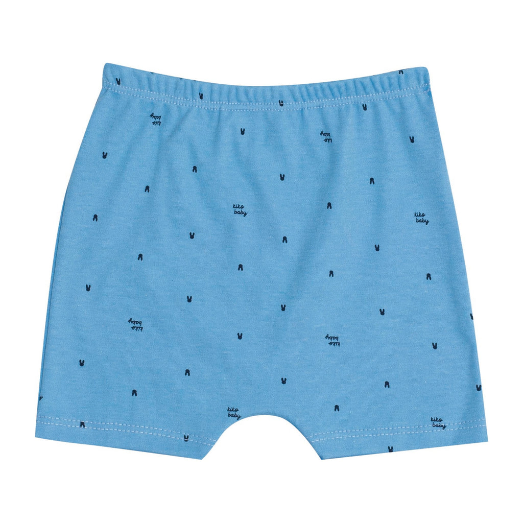 Conjunto Bebê Menino Body e Short Suedine Coelho - Kiko Baby
