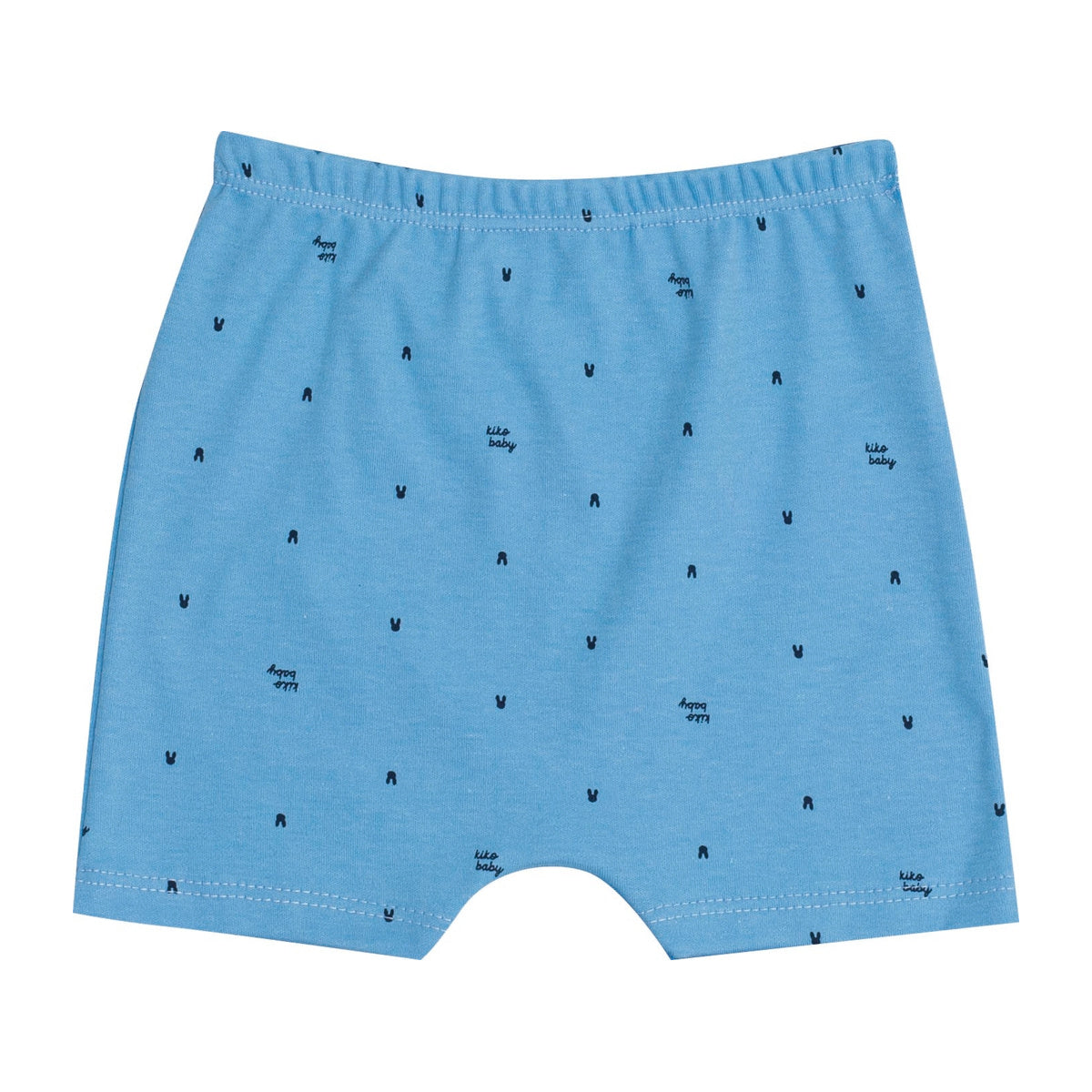 Conjunto Bebê Menino Body e Short Suedine Coelho - Kiko Baby