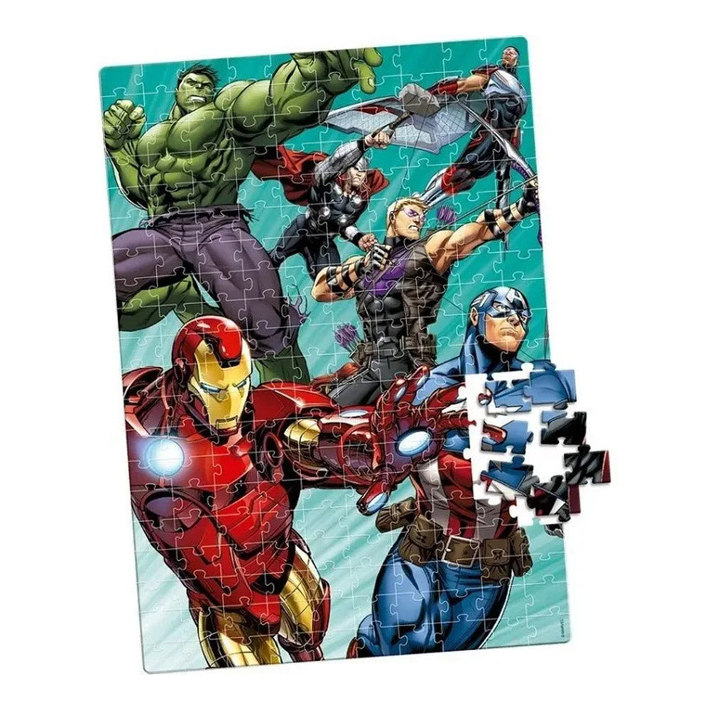 Quebra-Cabeça Marvel Vingadores 200 Peças - Toyster