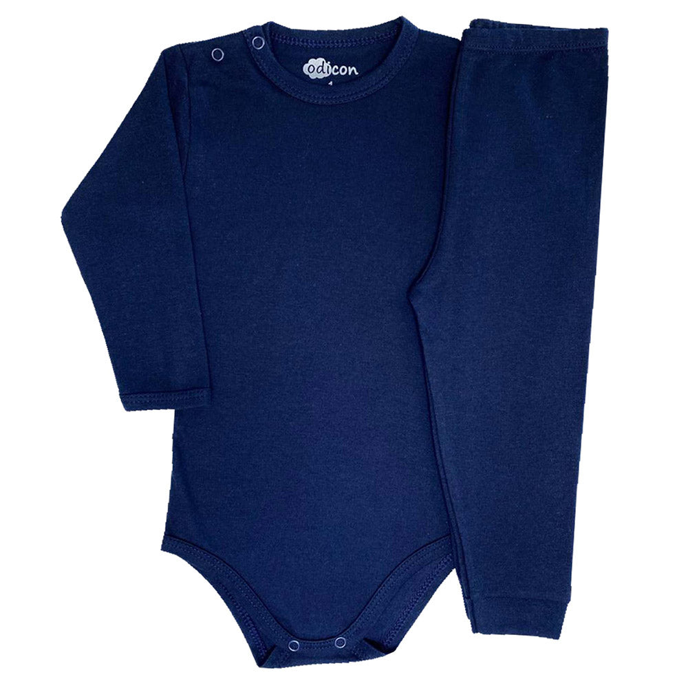 Conjunto Pijama em Suedine Liso Body e Calça - Odicon