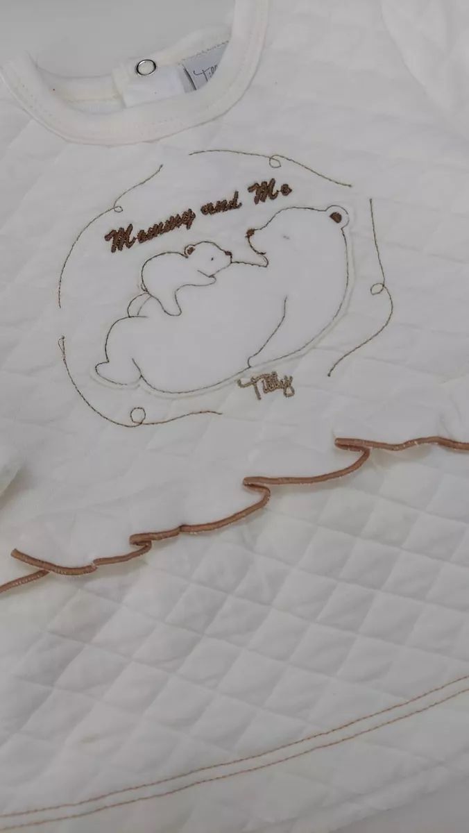 Conjunto Bebê Menina Matelassê Ursinhas - Tilly Baby