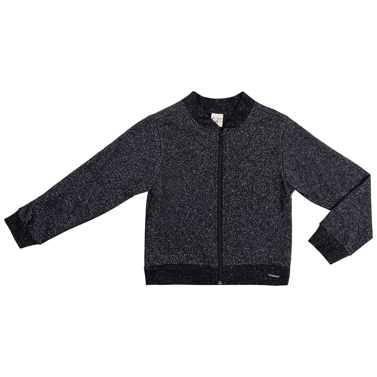 Jaqueta Infantil Menina em Malha Brilho - Have Fun