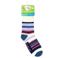 Meia Felpuda Infantil Menina 31-34 Rosa Listras - Pimpolho