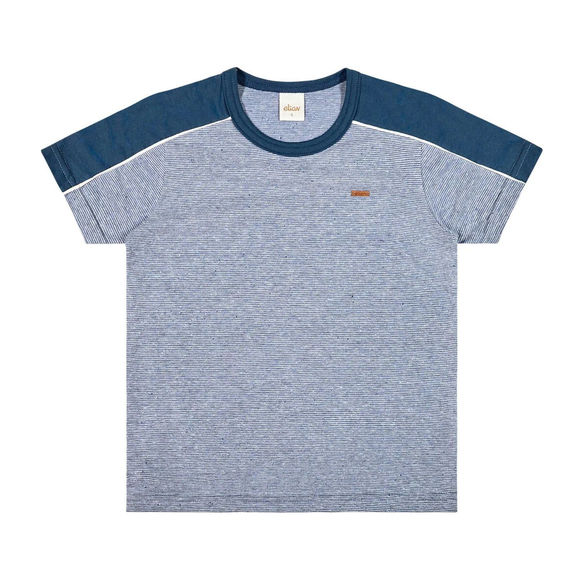 Camiseta Curta Infantil Menino Meia Malha Botonê - Elian